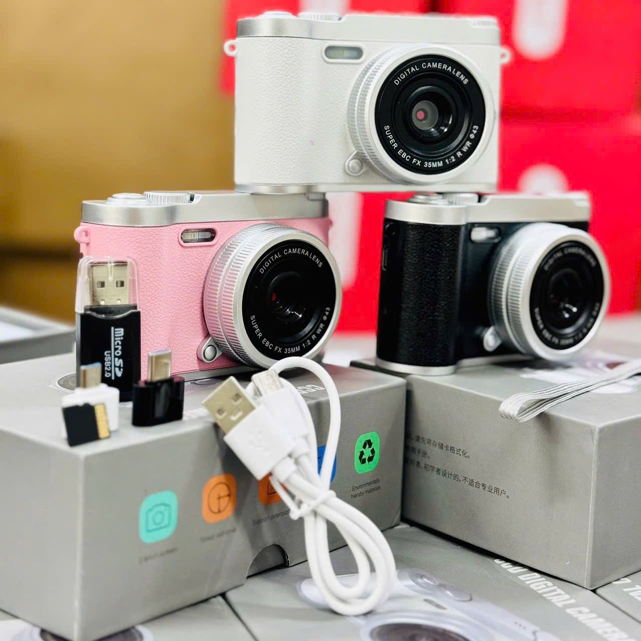 Máy Ảnh Mini CCD Chụp Xinh